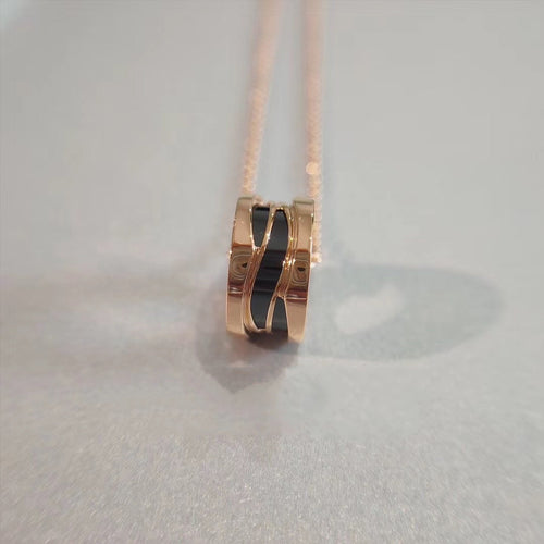 Bvlgari Zero 1 Necklace Pink Gold